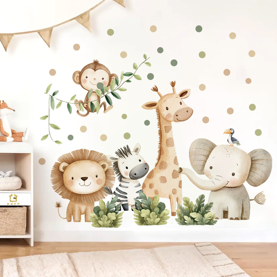 Boho bosdieren muurstickers vo - Baby Nursery Decor Girl recensie en prijs