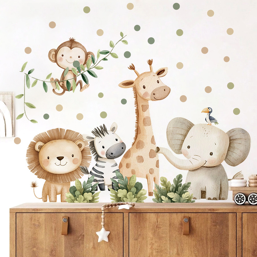 Boho bosdieren muurstickers vo - Baby Nursery Decor Girl recensie en prijs