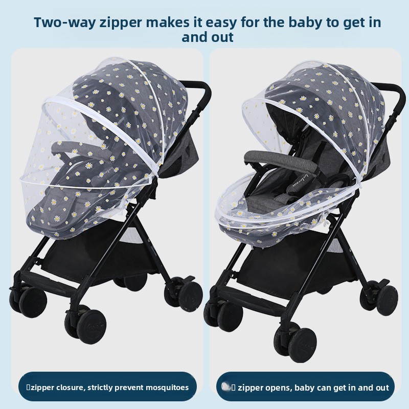 Kinderwagen Universele Mosquit - Baby Nursery Trolley recensie en prijs