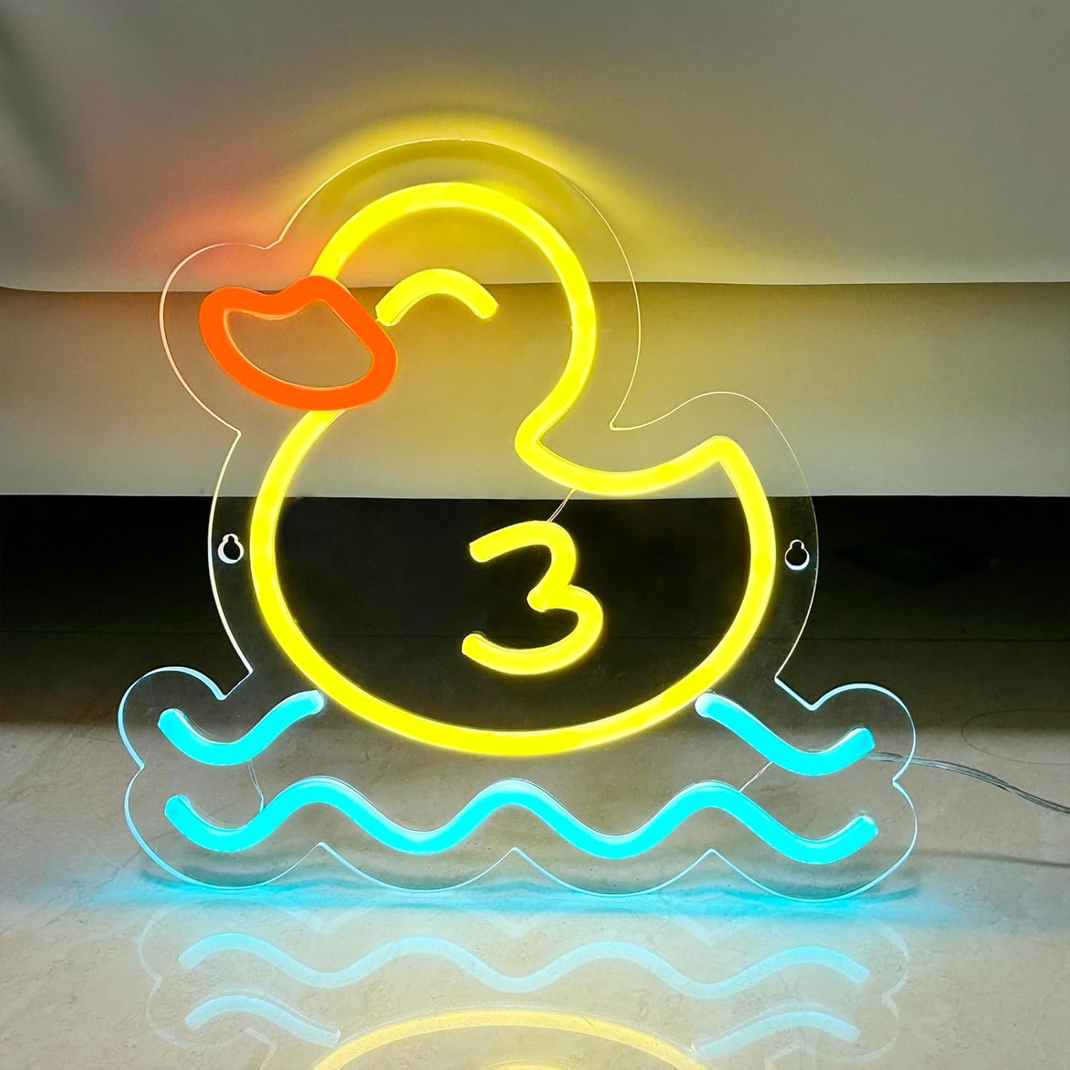 Eend Neonreclame LED Wanddecor - Baby Nursery Wall Lights recensie en prijs