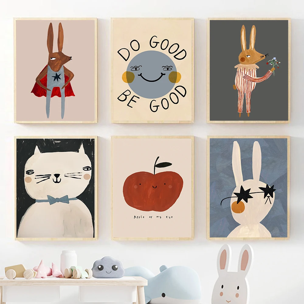 (geen lijst) Grappige Cartoon  - Baby Nursery Frames recensie en prijs